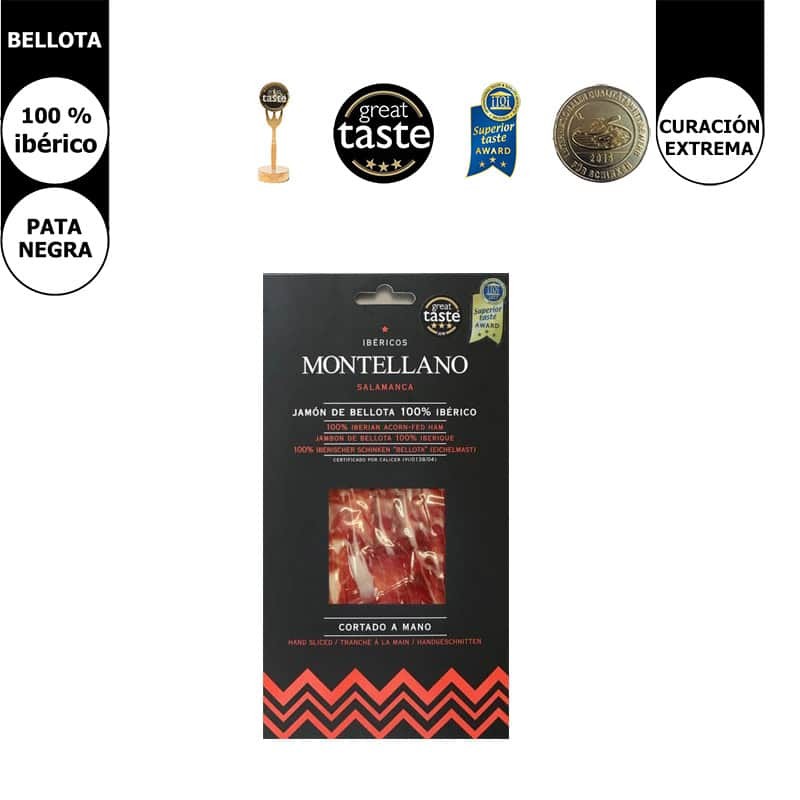 Jambon Pata Negra "EL ELEGIDO" Tranché à la Main - Guijuelo