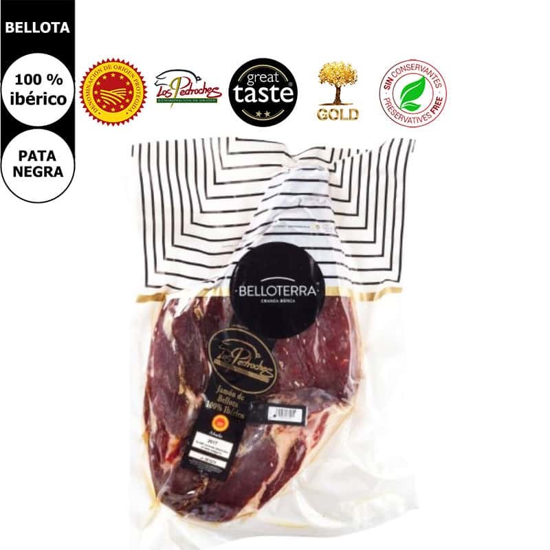 Jambon Ibérique Bellota Pata Negra Désossé, DOP Los Pedroches